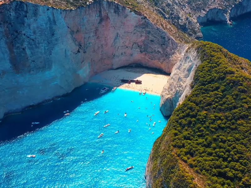 Plaža na Zakintosu