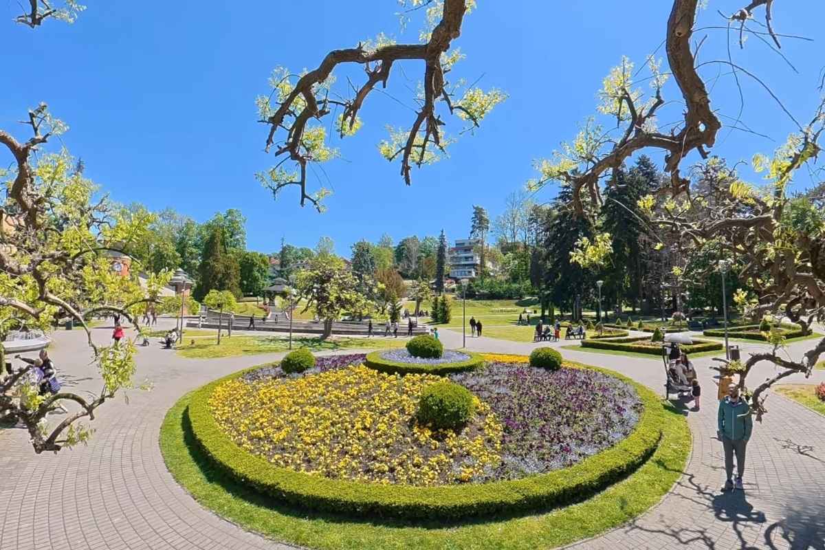 park u vrnjačkoj banji